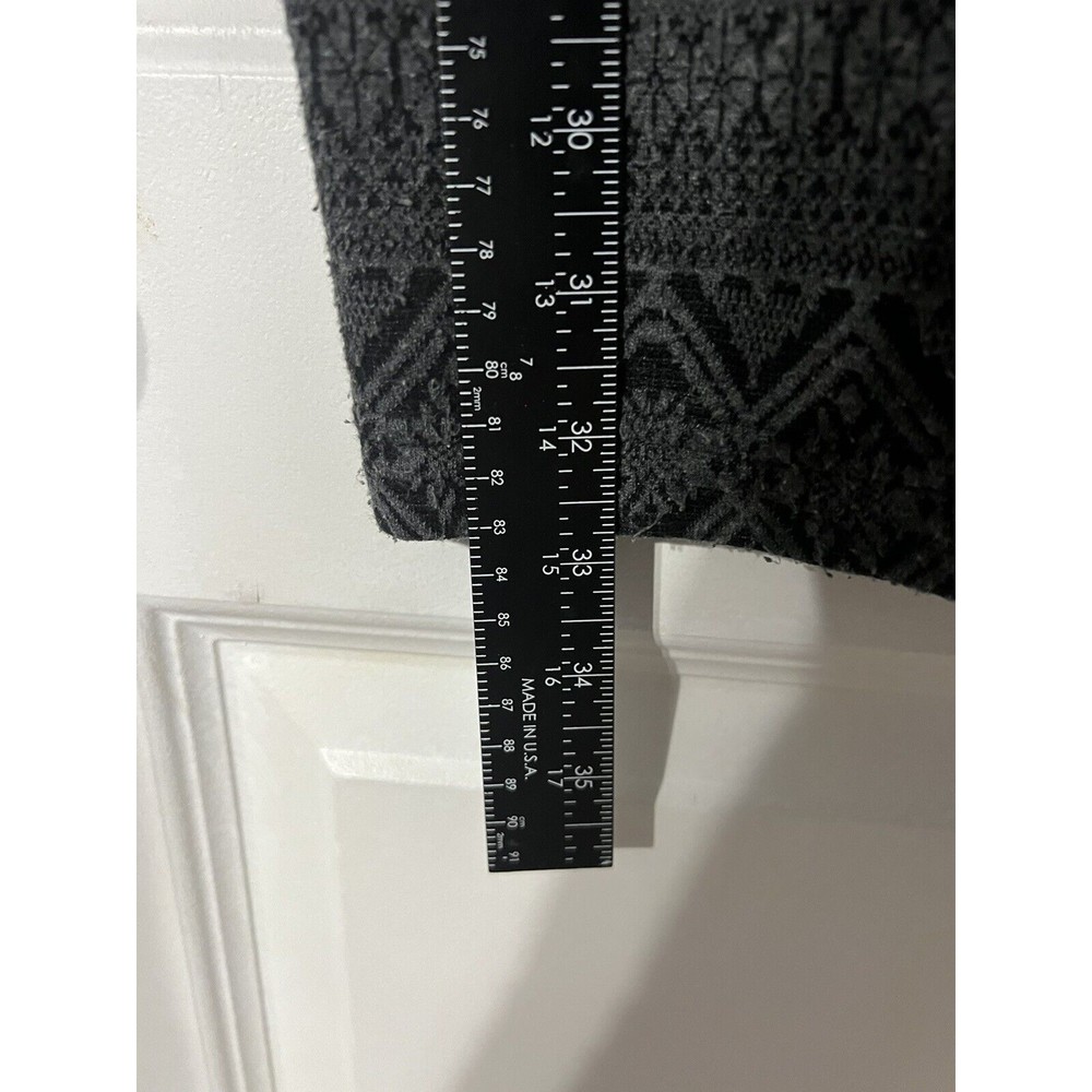 Victoria's Secret Women Black Cardigan Country ‎ Medium Vintage Y2K Boho - Picture 5 of 6